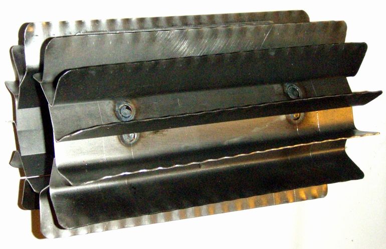 Radiátorový výmenník tepla ⌀ 130 mm/výška 250 mm, nanášaný a skrutkovaný