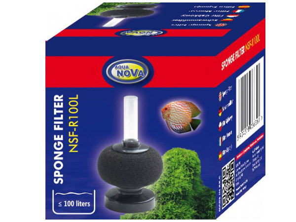 

Aqua Nova Filtr Gąbkowy Do Akwarium NSF-R100L