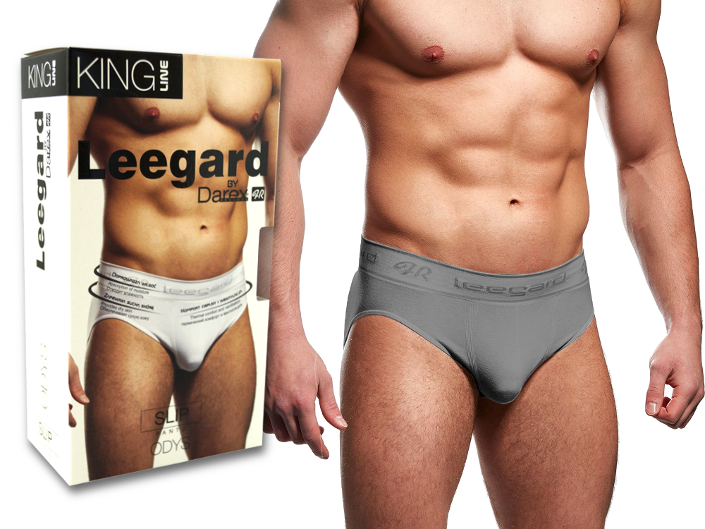 

Slipy męskie bezszwowe Leegard Odys Darex r XL