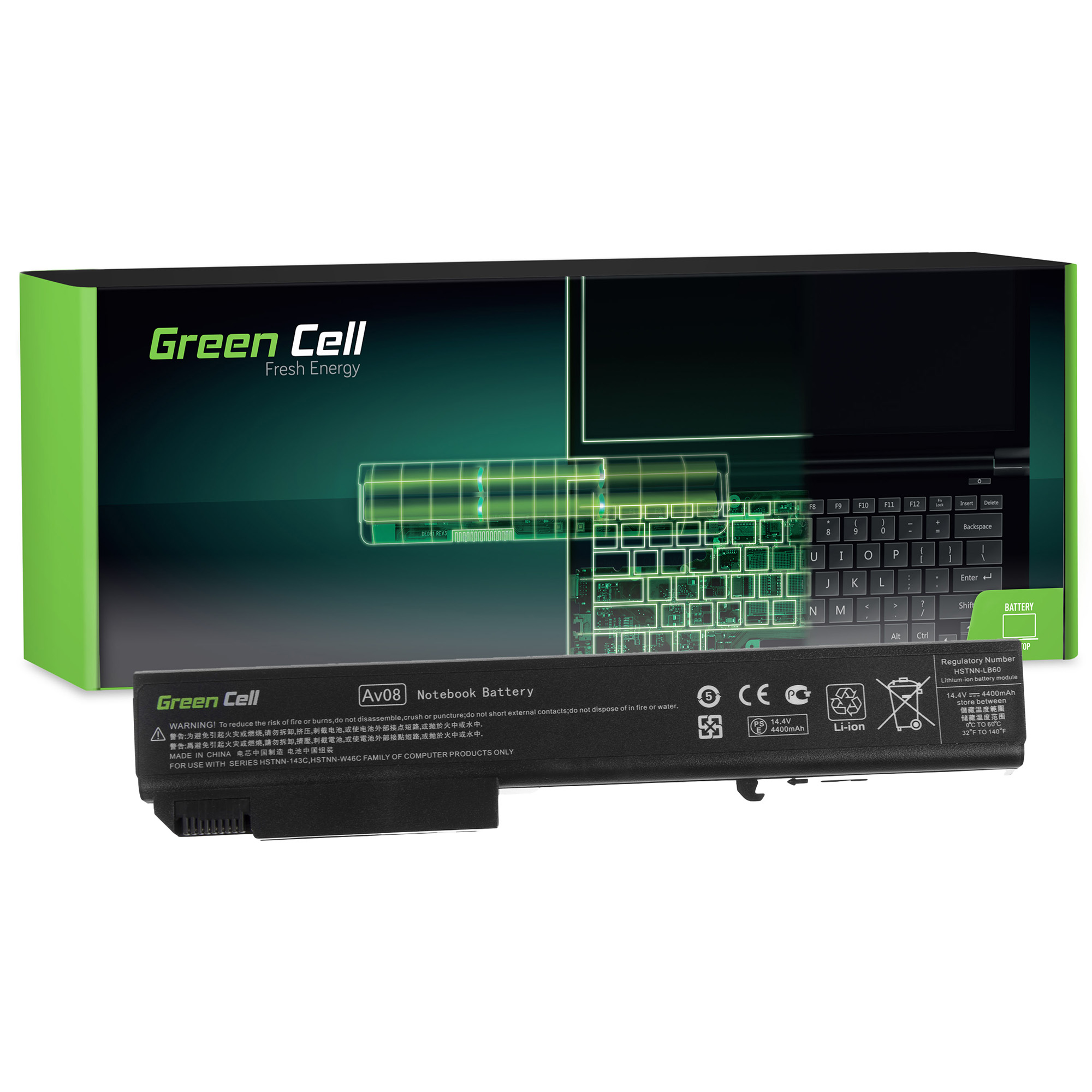

Bateria HSTNN-LB60 do Hp EliteBook 8540p 8540w