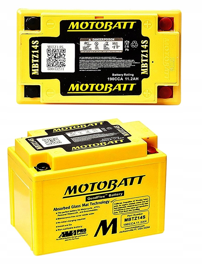 MBTZ14S - АККУМУЛЯТОР ГЕЛЬ YTZ14S HONDA VFR_1200 CROSSTOURER
