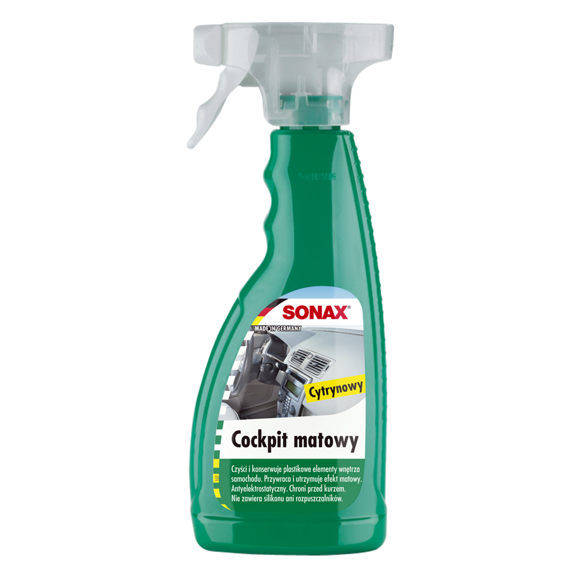 

Sonax Kokpit Matowy Plak Lemon Fresh 500ml 358241
