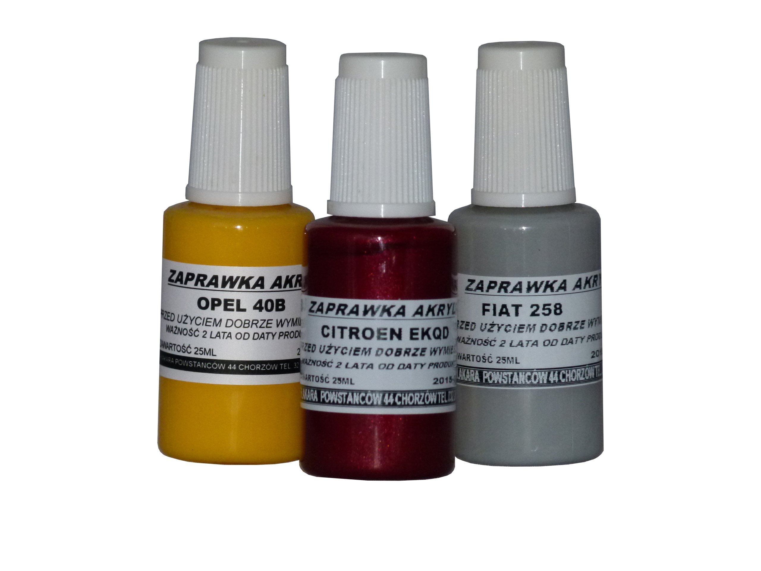 LAKIER AUTO ZAPRAWKA KAŻDY KOLOR DUŻA 25ML OPTIMA Rodzaj zaprawki