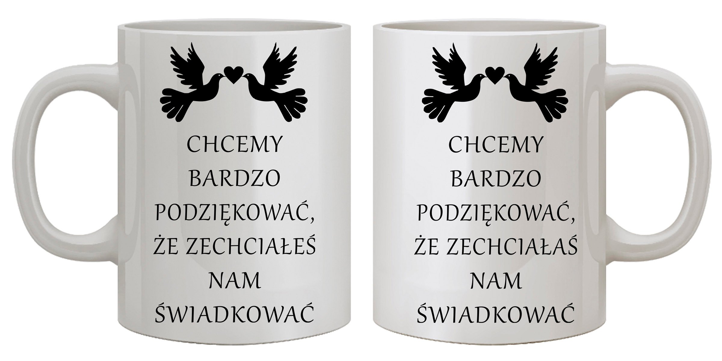 

Komplet Kubków Dla Świadków 2SZT.