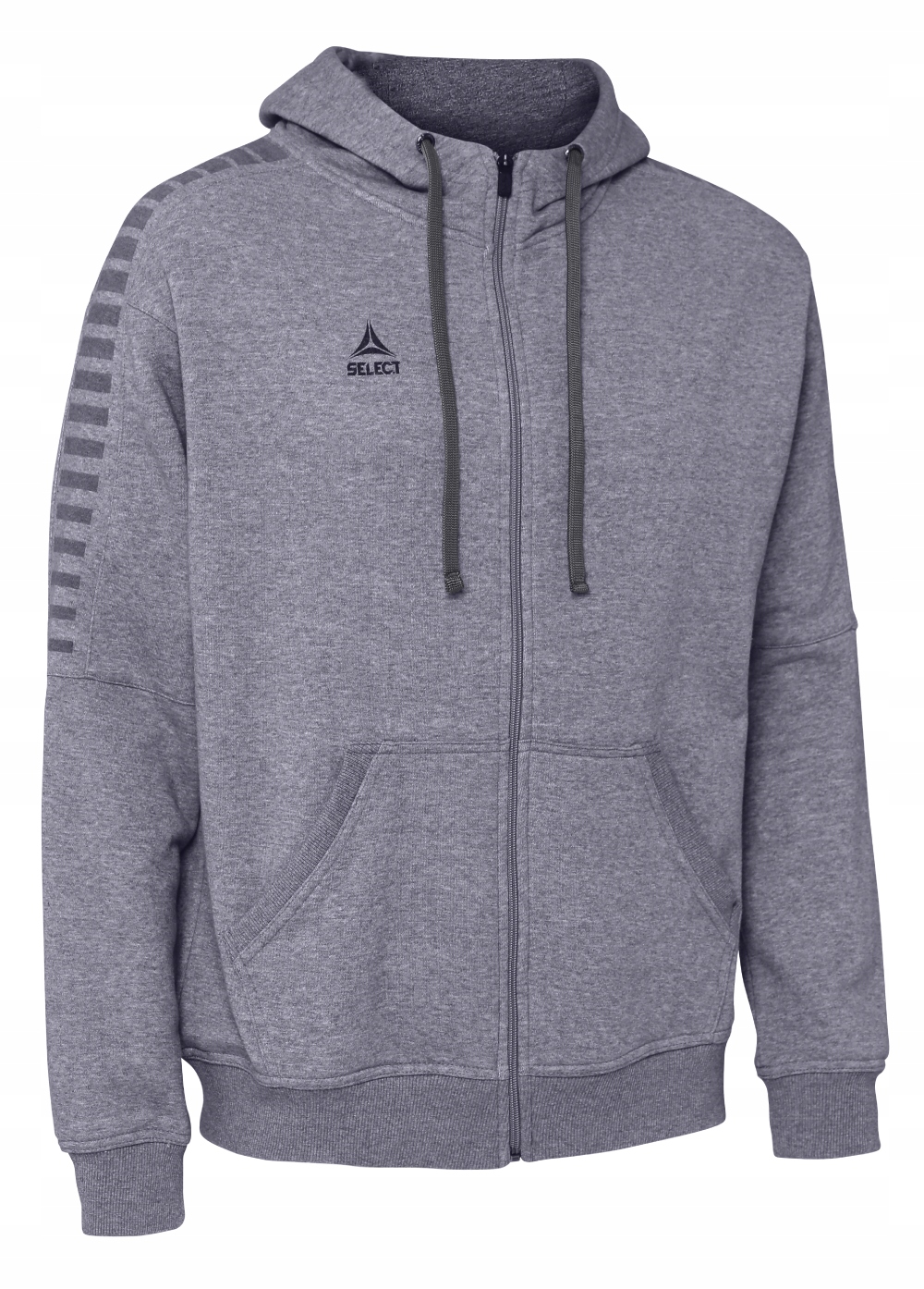 Select Męska Bluza Na Suwak Torino Siwa R.m