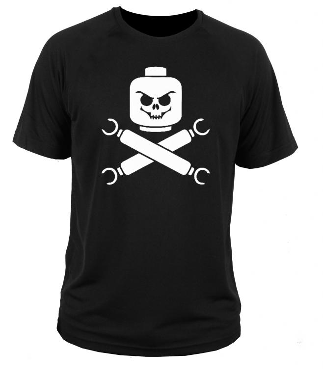 

koszulka t-shirt Lego klocki Piraci czacha S
