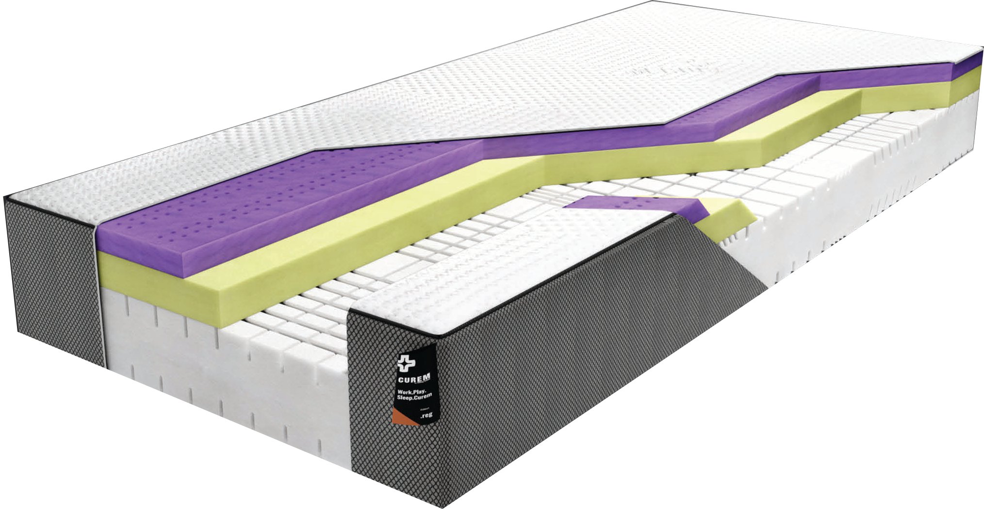 Materac Piankowy Curem Log 180x200
