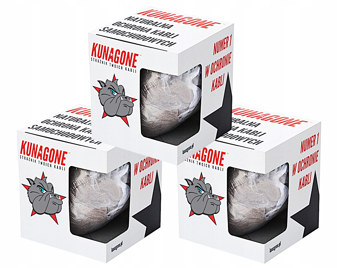

3x Odstraszacz Na Kuny Do Samochodu Domu Kunagone