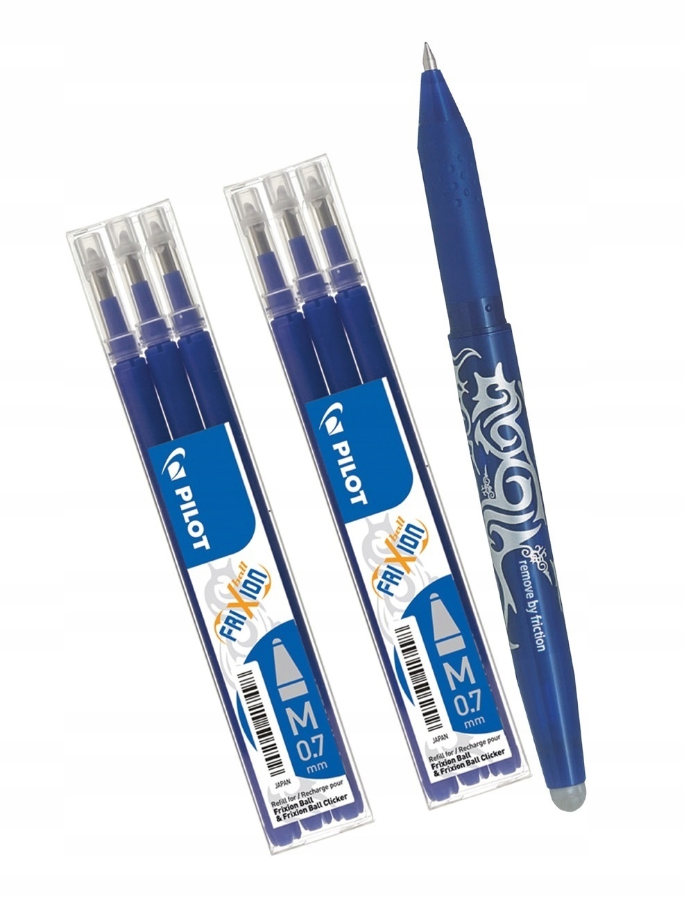

Pilot Frixion 0,7 6 wkładów Zestaw