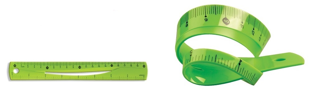 

Linijka elastyczna 20cm Tetis BL020 Zielona
