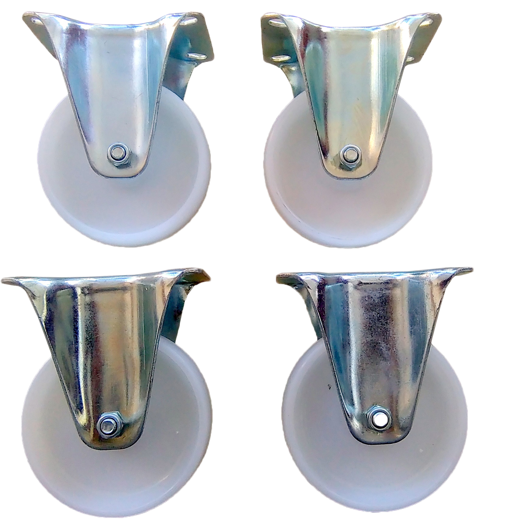 

Zestaw 4 szt kół 100 mm kółko koło poliamid koła