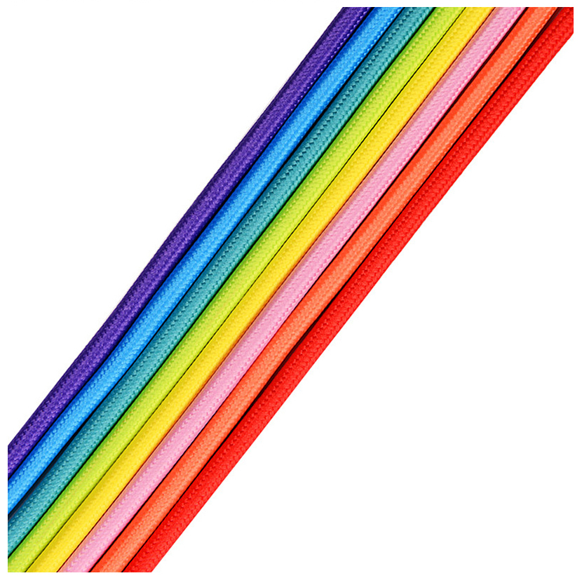 KOLOROWA LAMPA LOFT PAJĄK 6 RAMION 2,5 METRA OPLOT Kolekcja pająk kolorowy