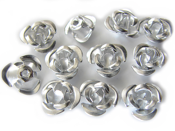 Element ozdobny Różyczka 6mm 30szt Z6R1s30