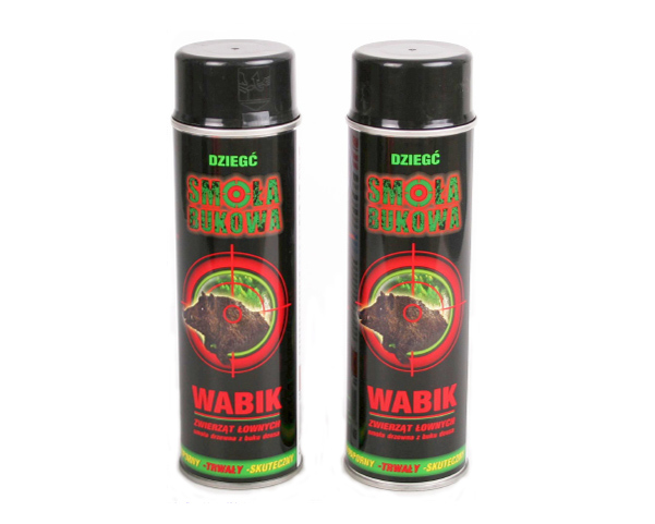 

Smoła Bukowa 500ml spray - wabik na dziki Dzięgć
