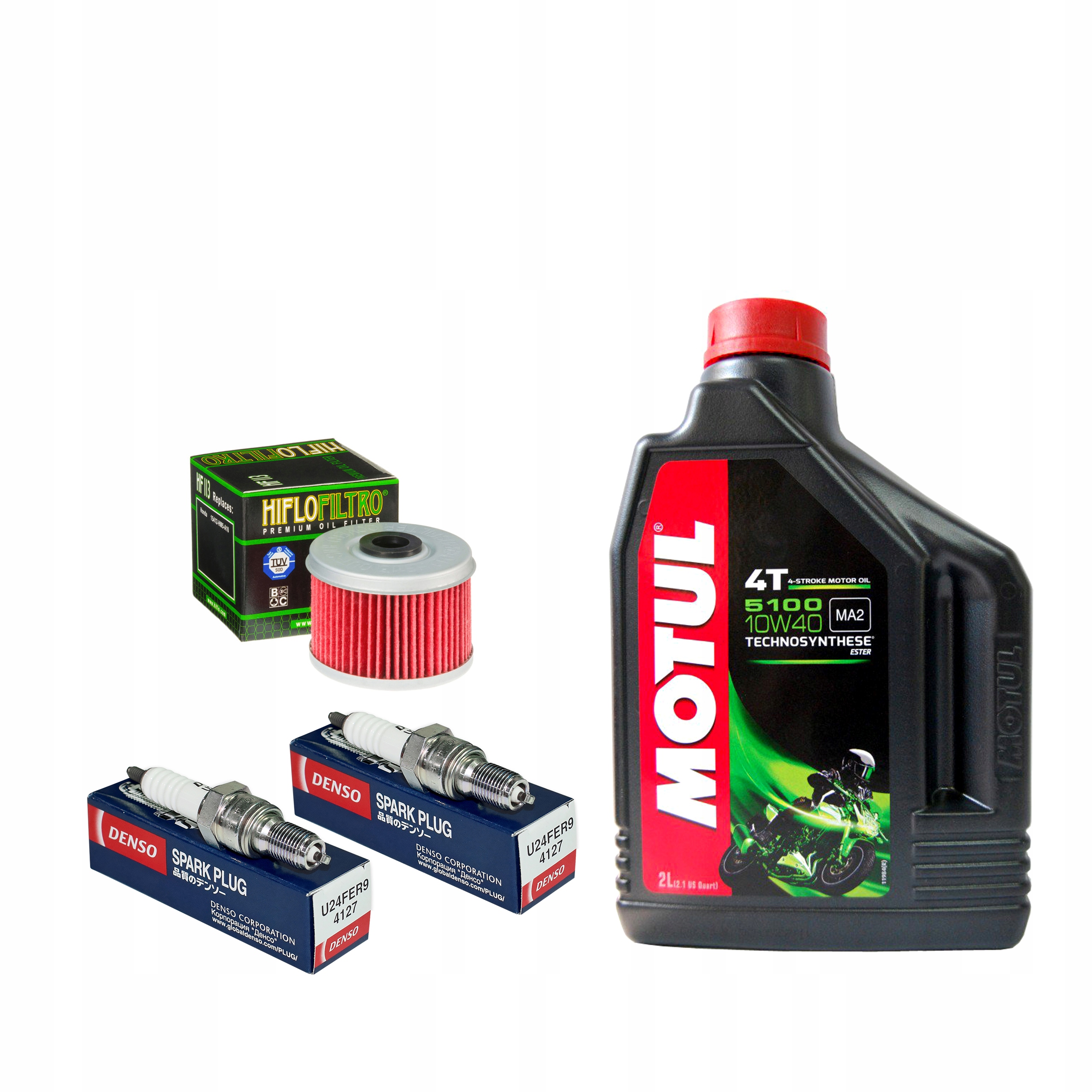 

Olej Motul Filtr Świece Honda XL125 Varadero 01-12