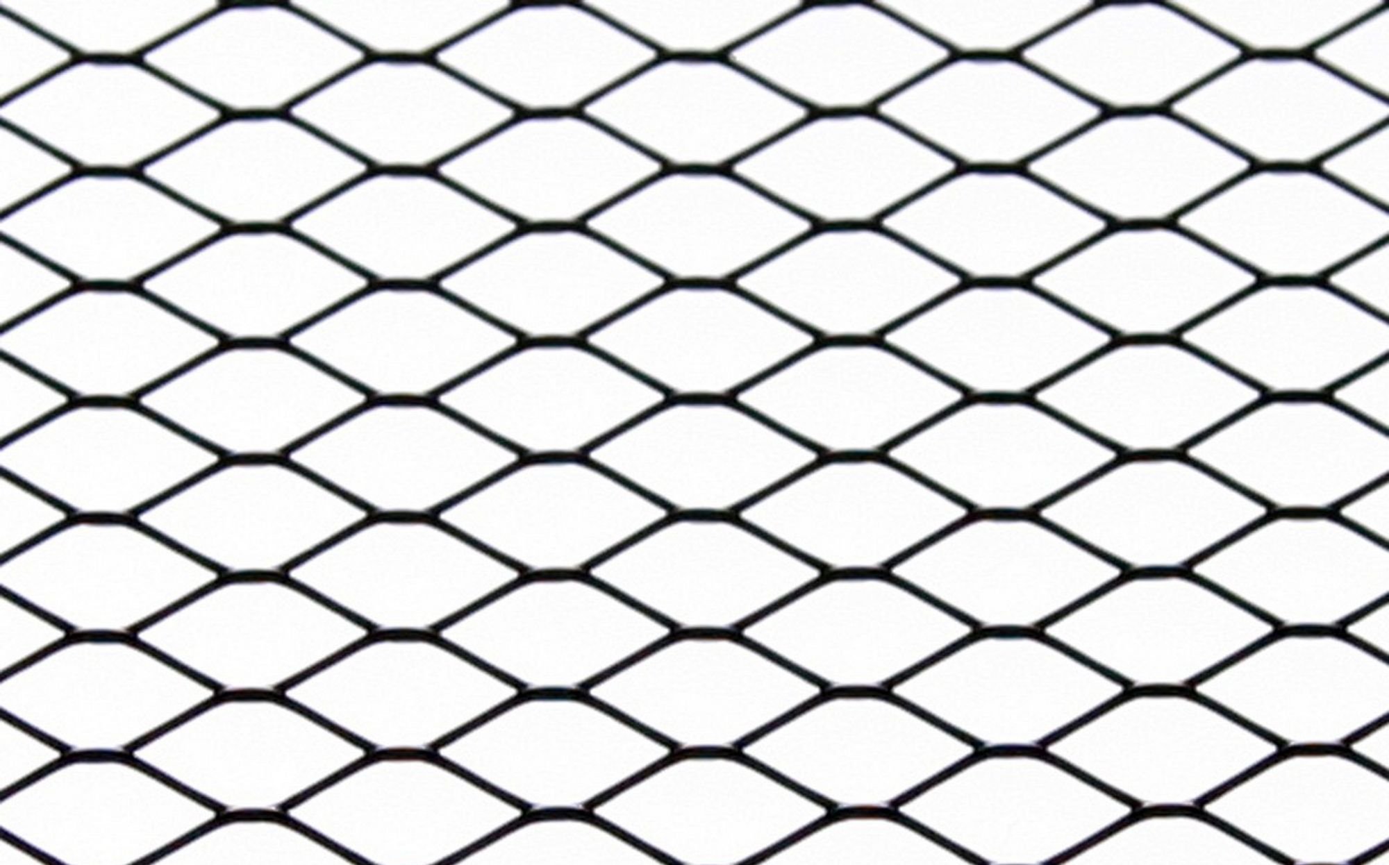 

Siatka Alu 120 x 40 cm diamond black Grill Wloty