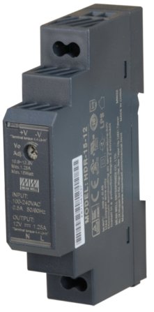 

Zasilacz Mean Well HDR-15-12 Din 12 V 1,25 A 15 W