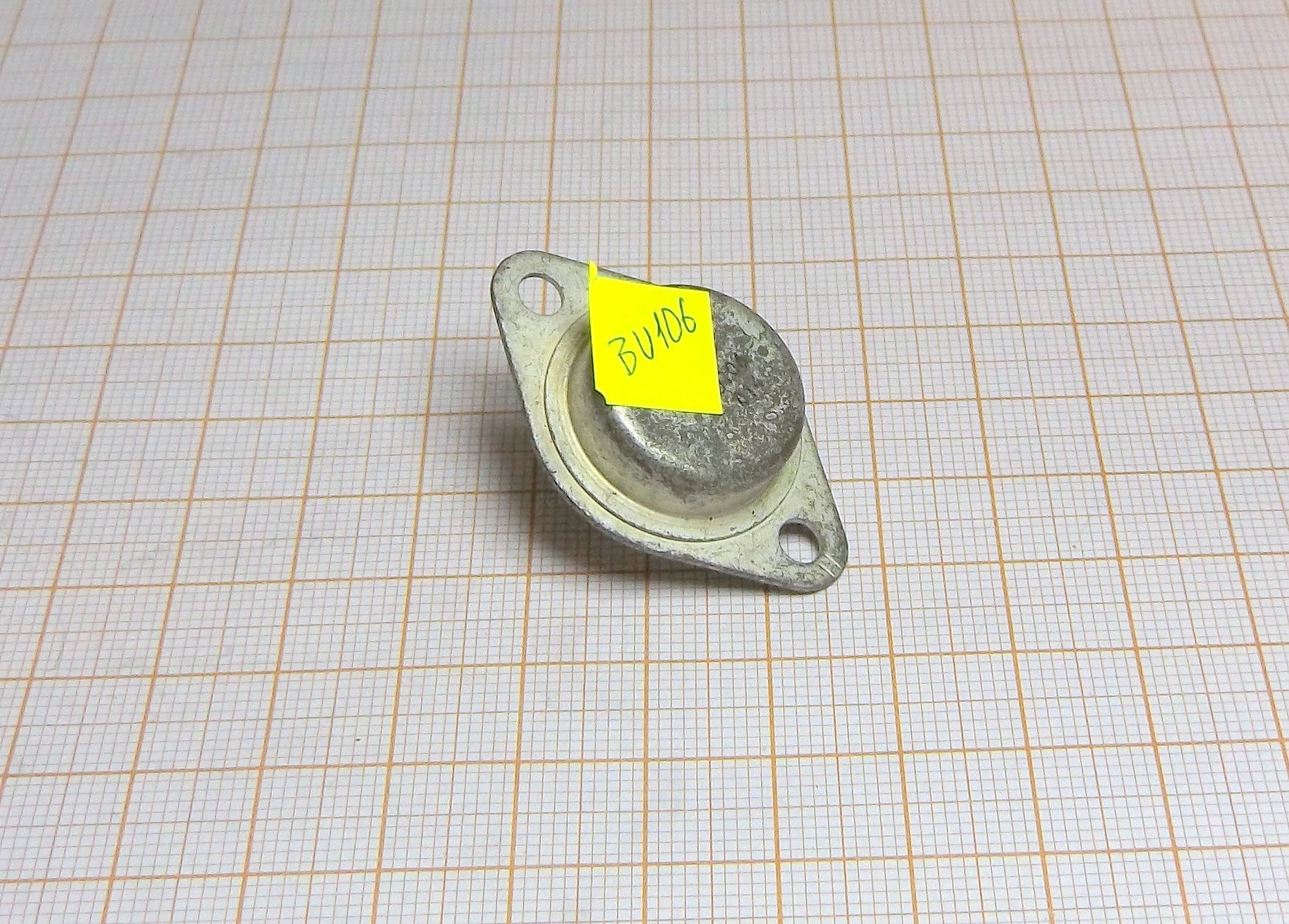 СИЛОВОЙ транзистор BU106 - ТЕСТ - [064-T12] купить в украине недорого ...