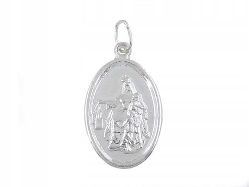 MEDALIK SZKAPLERZ MATKA BOSKA SZKAPLERZNA srebro