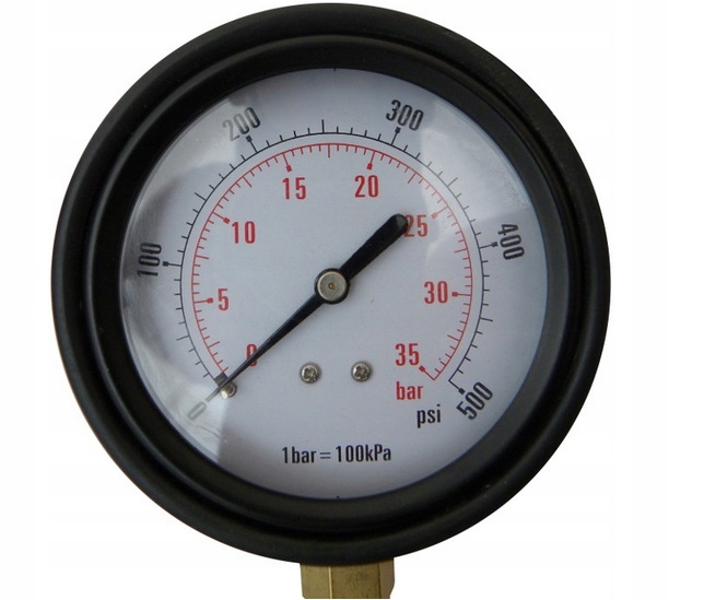 TESTER MANOMETR POMIARU MIERZENIA CIŚNIENIA OLEJU 35bar ZESTAW KOMPLET GEKO Kod producenta G02506