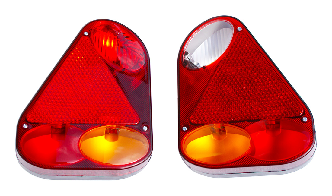 

lampa tylna przyczepki przyczepy Lawety 12/24V L+p