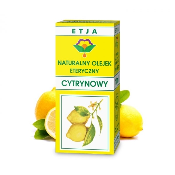 

Naturalny Olejek Eteryczny Cytrynowy 10ml Etja