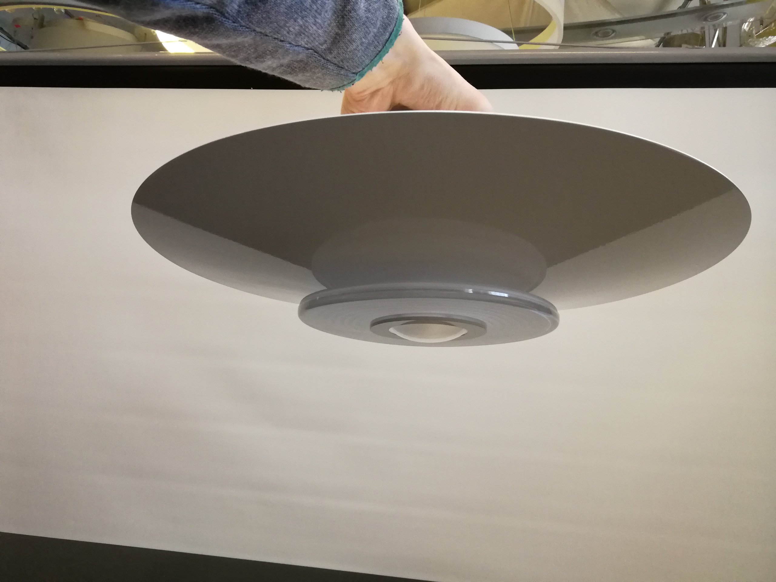 Plafoniera Flos Moni : Button wall ceiling flos