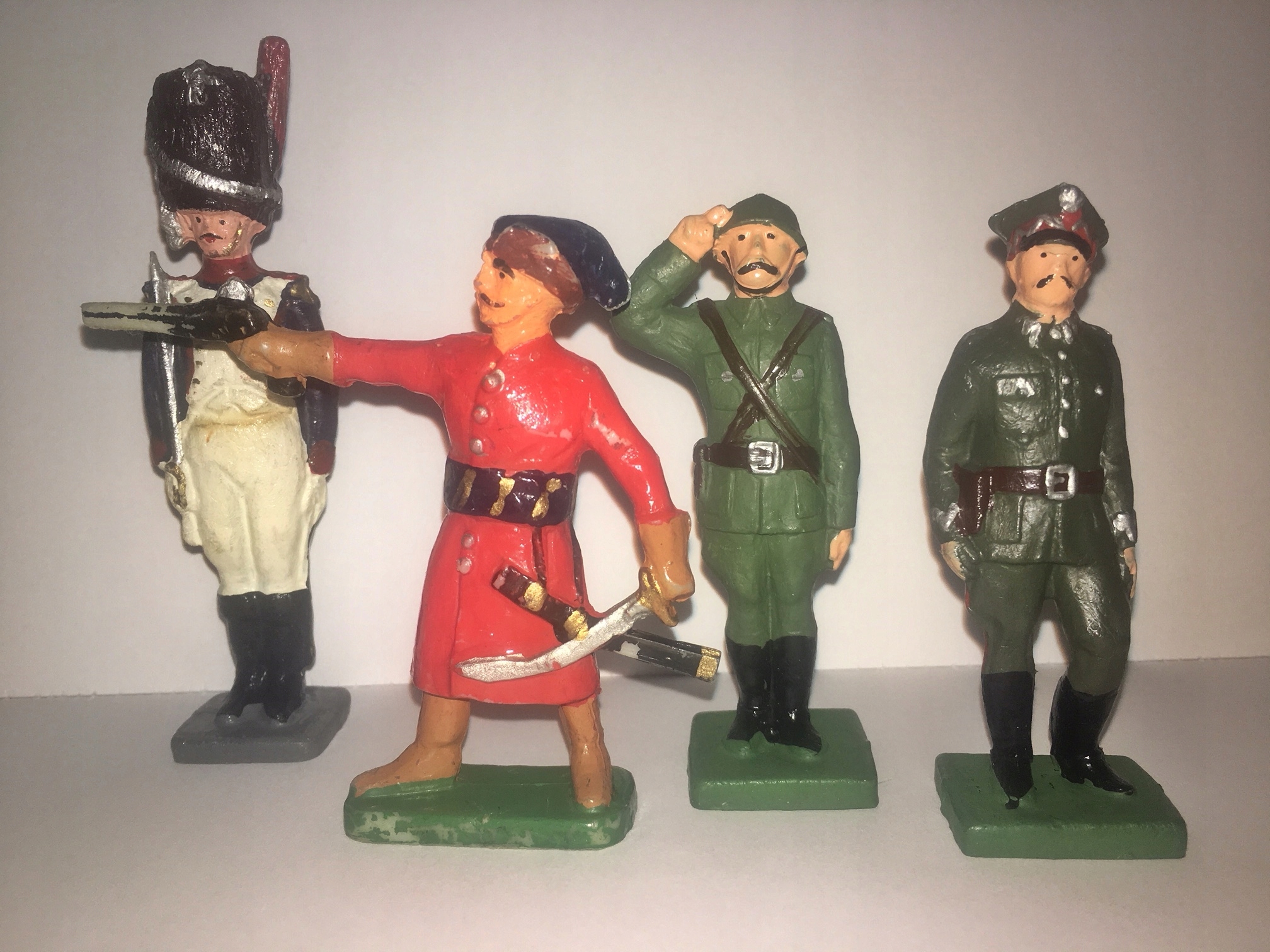 Zabawki Prl żołnierzyki Figurki Wojsko