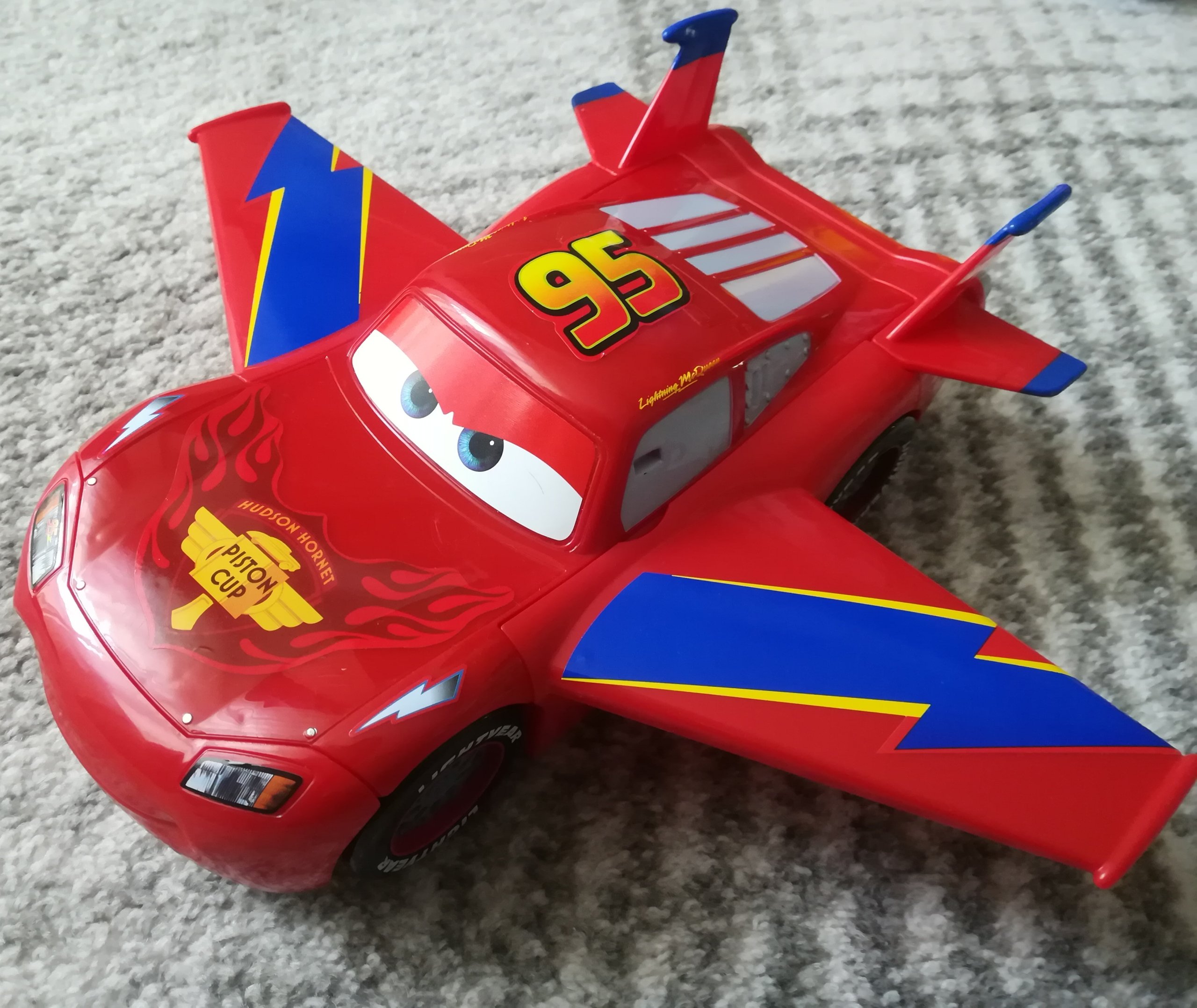 Zygzak Mcqueen Zabawka Duża Tuning Stan Bdb