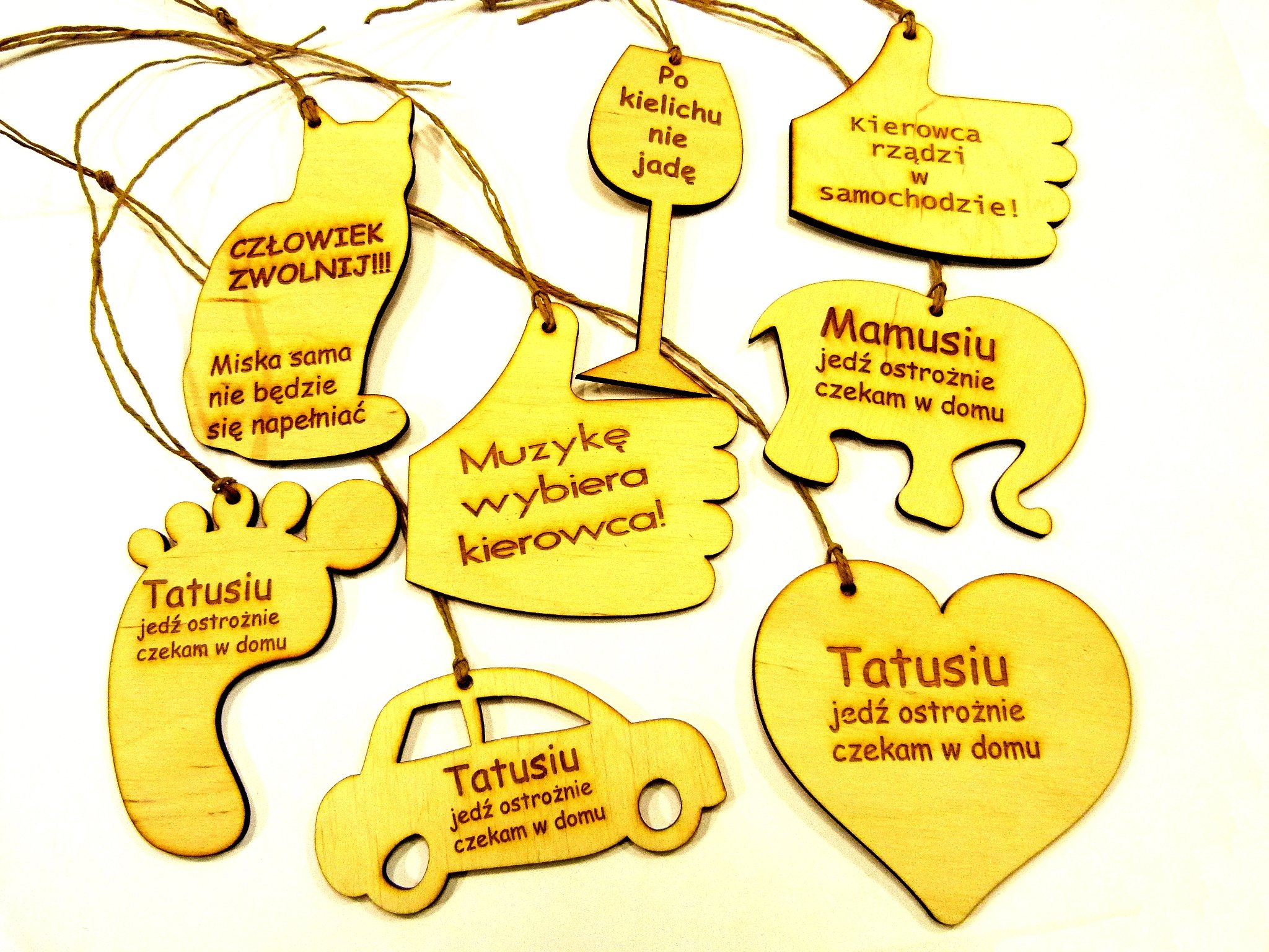 Zawieszki do samochodu na lusterko - dużo wzorów ! - 6991517831