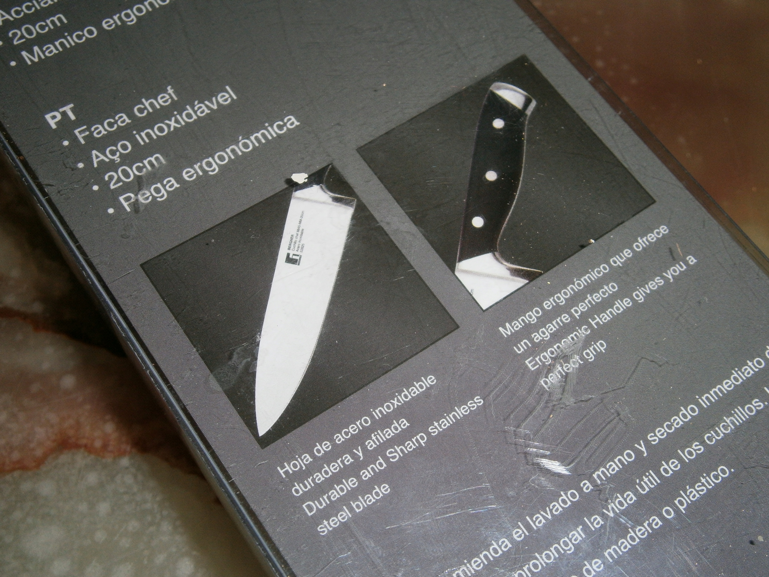 BERGER MASTER CHEF KNIFE 20CM NÓŻ SZEFA 7640100188 oficjalne