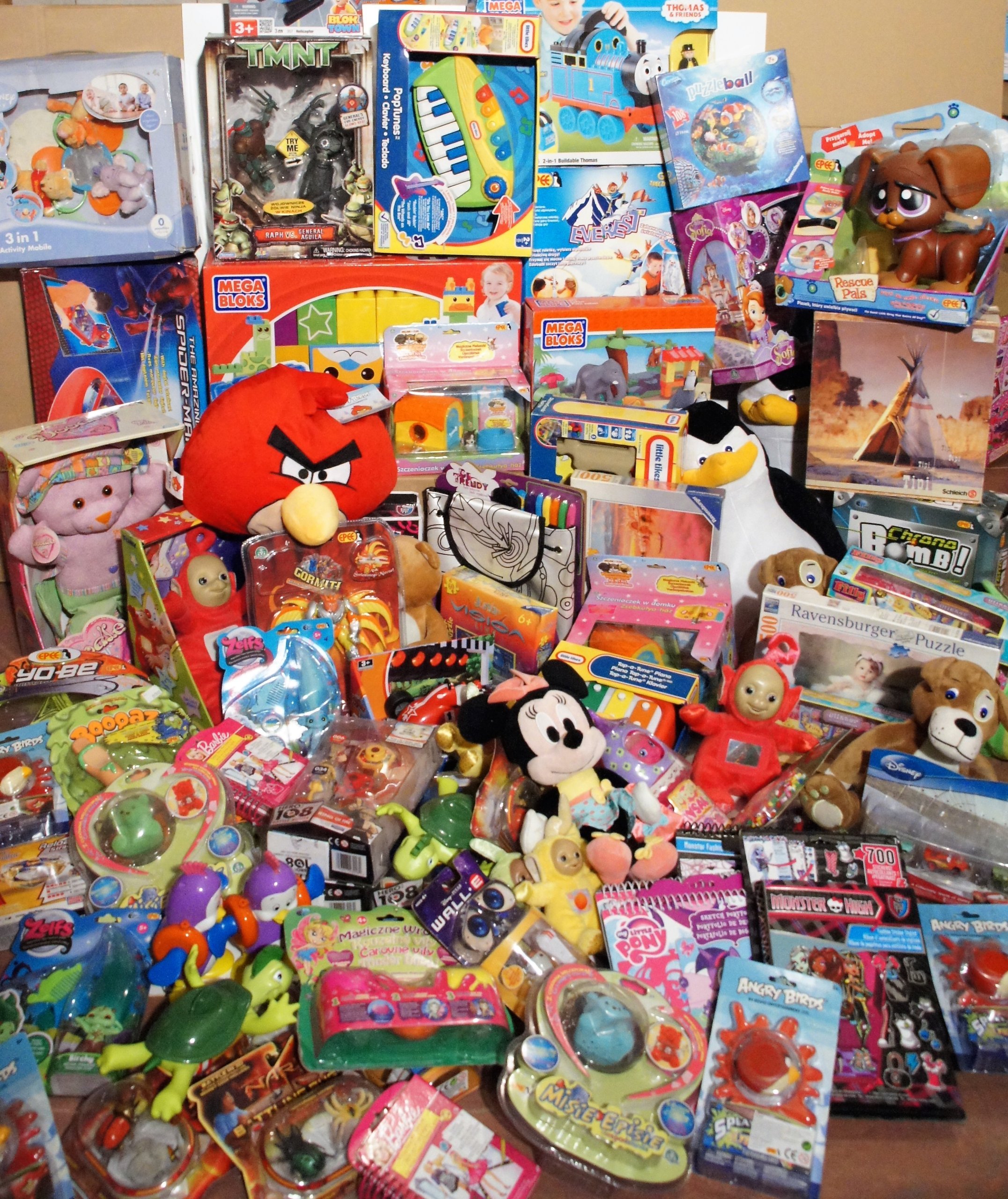 Paleta Zabawek Markowych Mix Zabawki 50 Sztuk Nowe Paleta Zabawek Markowych Mix Zabawki 50 Sztuk Nowe