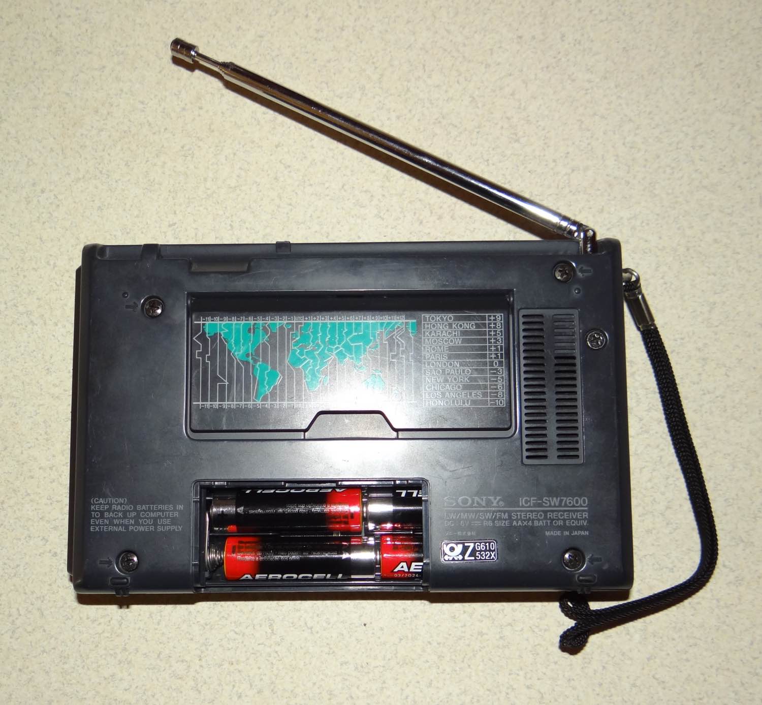 Radio SONY ICFSW7600 GLOBALNE 7389676813 oficjalne archiwum allegro