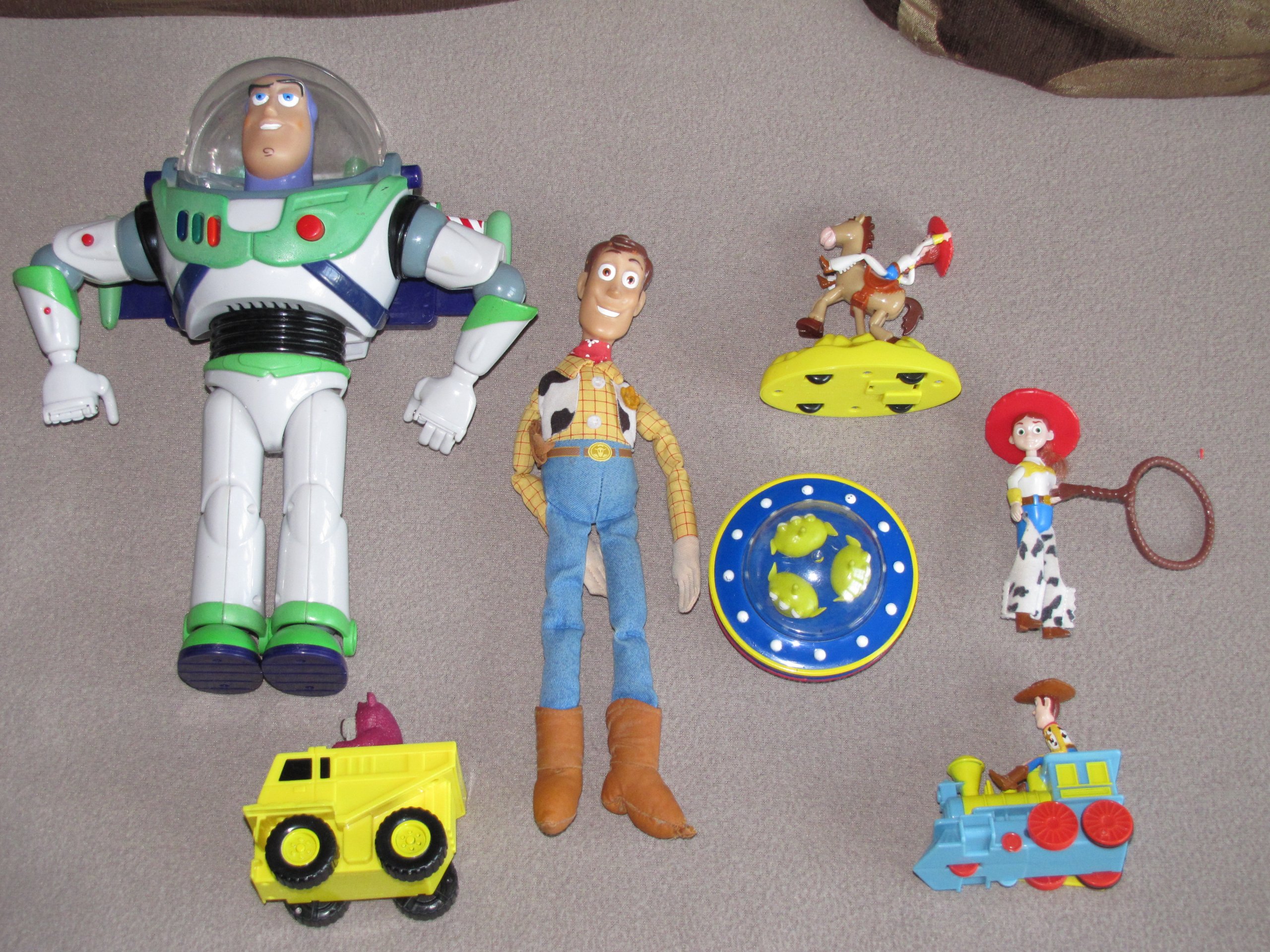 Zestaw 7 Zabawek Toy Story