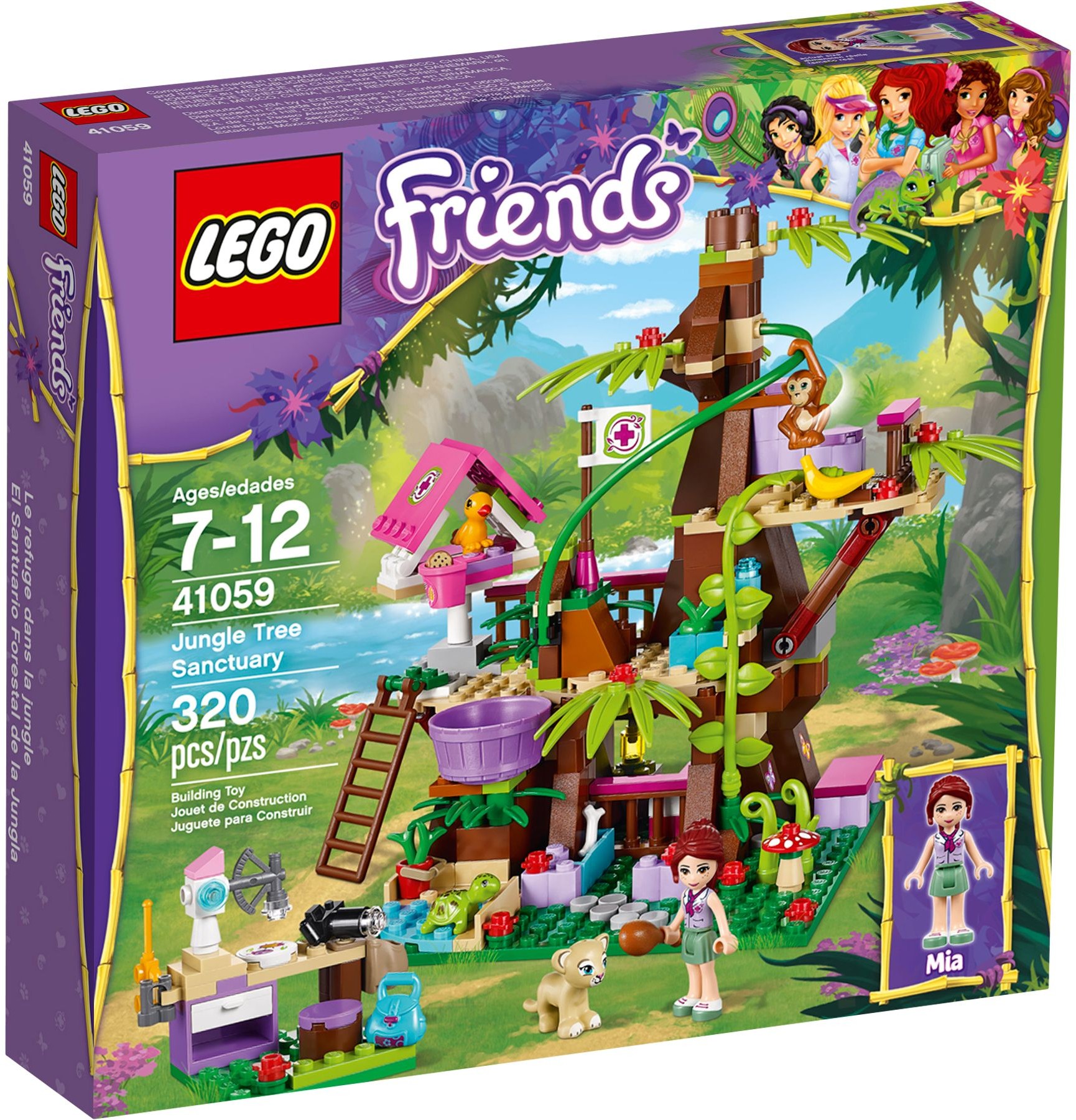 Lego Friends 41059 Rezerwat Dzikich Drzew 7240171995 Oficjalne