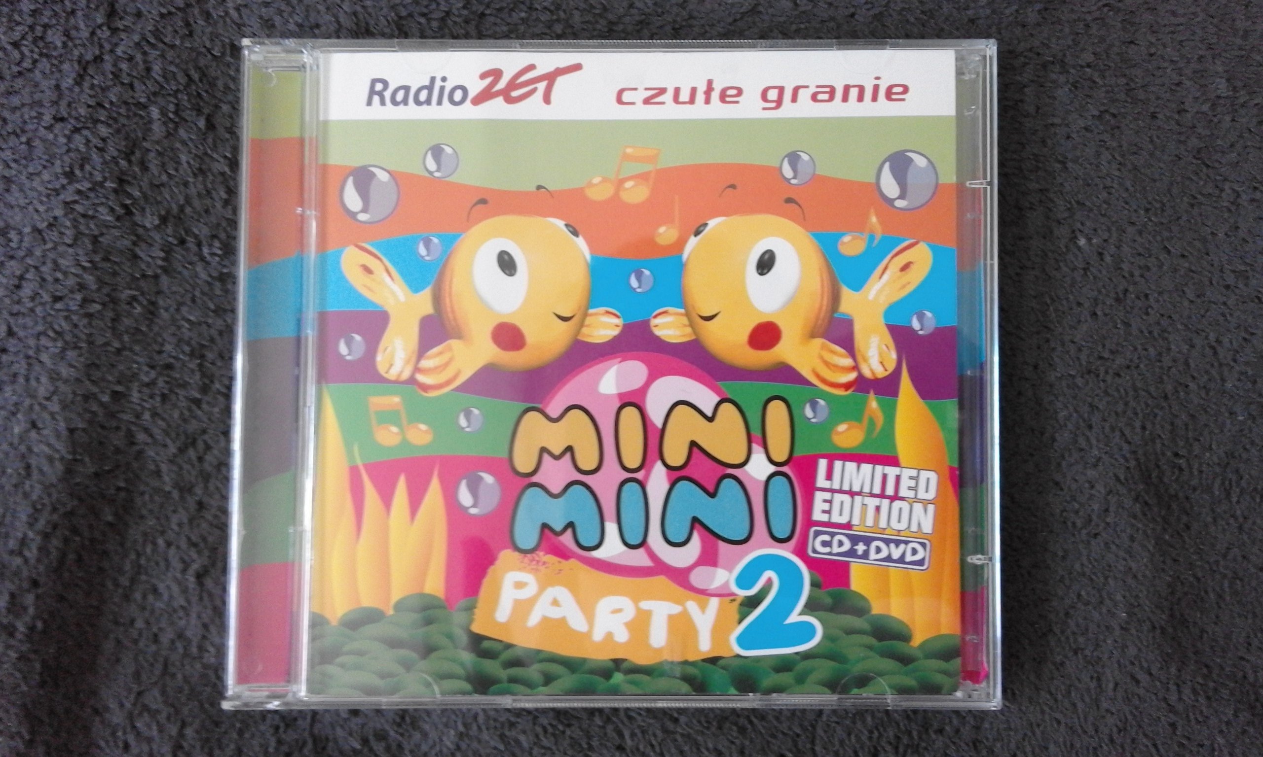 Mini Mini party 2 cd + DVD przeboje rybki Minimini 7270375603 oficjalne archiwum allegro