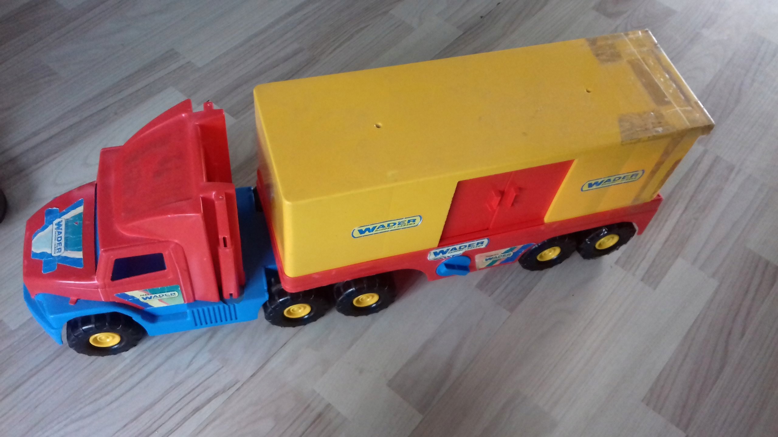 Tir Zabawka Super Track Kontener Wader 7410485989 Oficjalne Tir Zabawka Super Track Kontener Wader 7410485989 Oficjalne