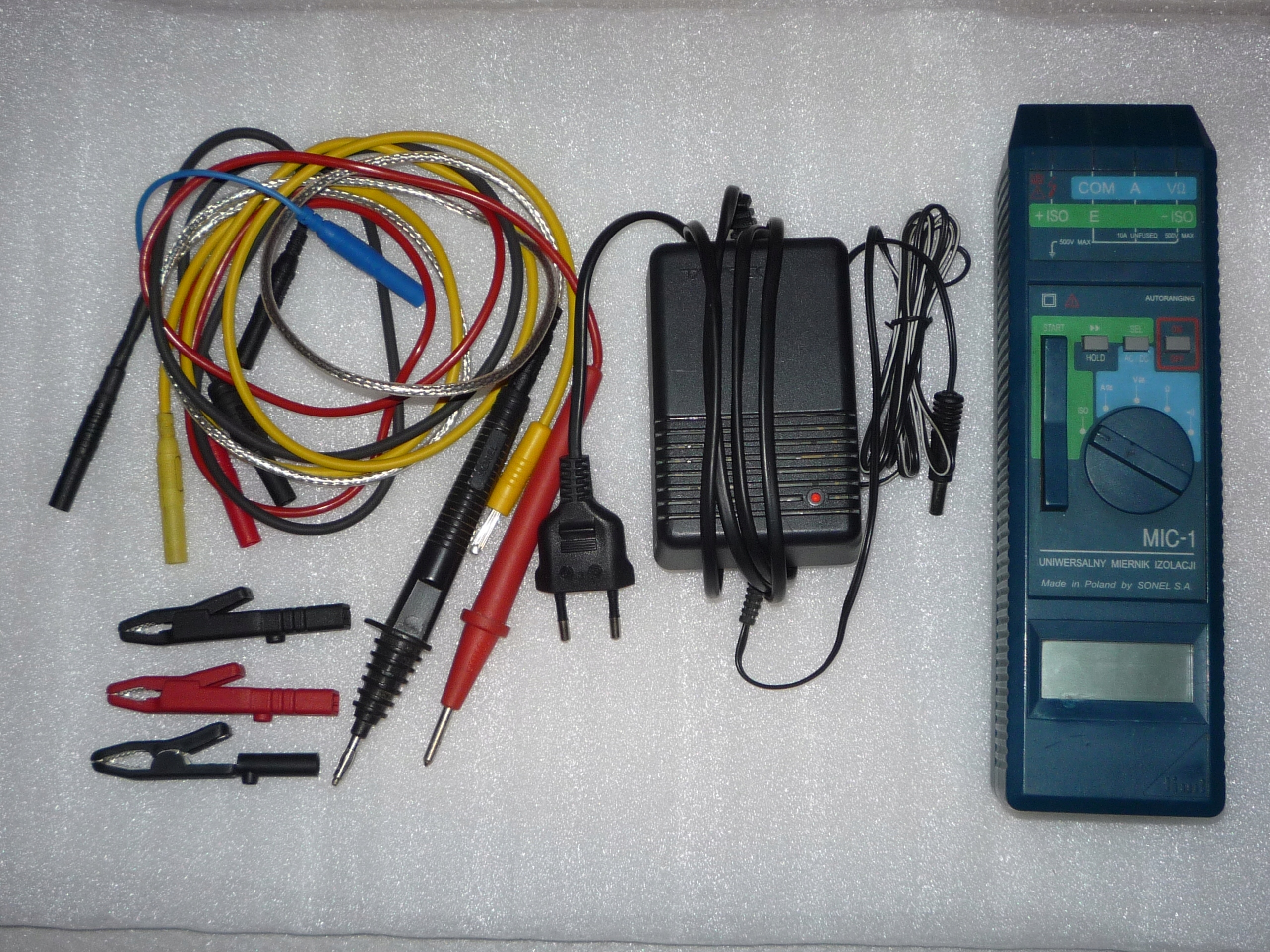 Rola Izolacji Elektrycznej I Bezpieczników SONEL MIC-1 miernik rezystancji izolacji nap 2,5kV - 7735728042