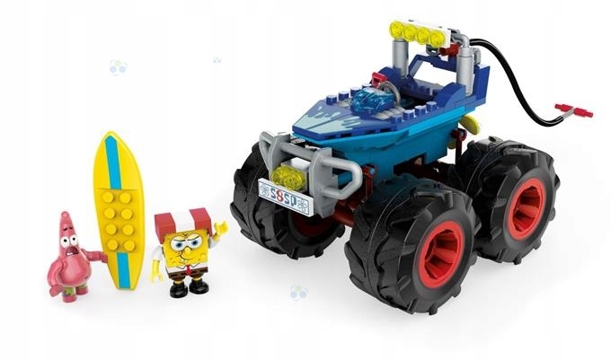 Hit Mega Bloks Spongebob łódź Klocki Zabawki Bloks 7068471811