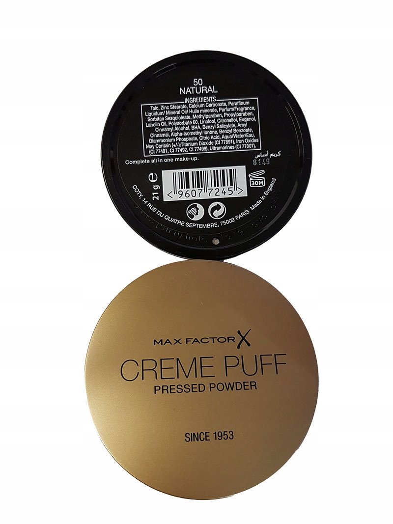 MAX FACTOR Creme Puff puder 50 Natural - 7304980396 - oficjalne