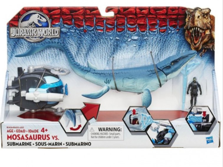 Mozazaur łódź Podwodna Hasbro Jurassic World