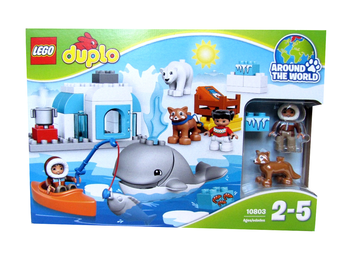 KLOCKI LEGO DUPLO WYSPA+IGLOO+WIELORYB + 2 FIGURKI 7281964705