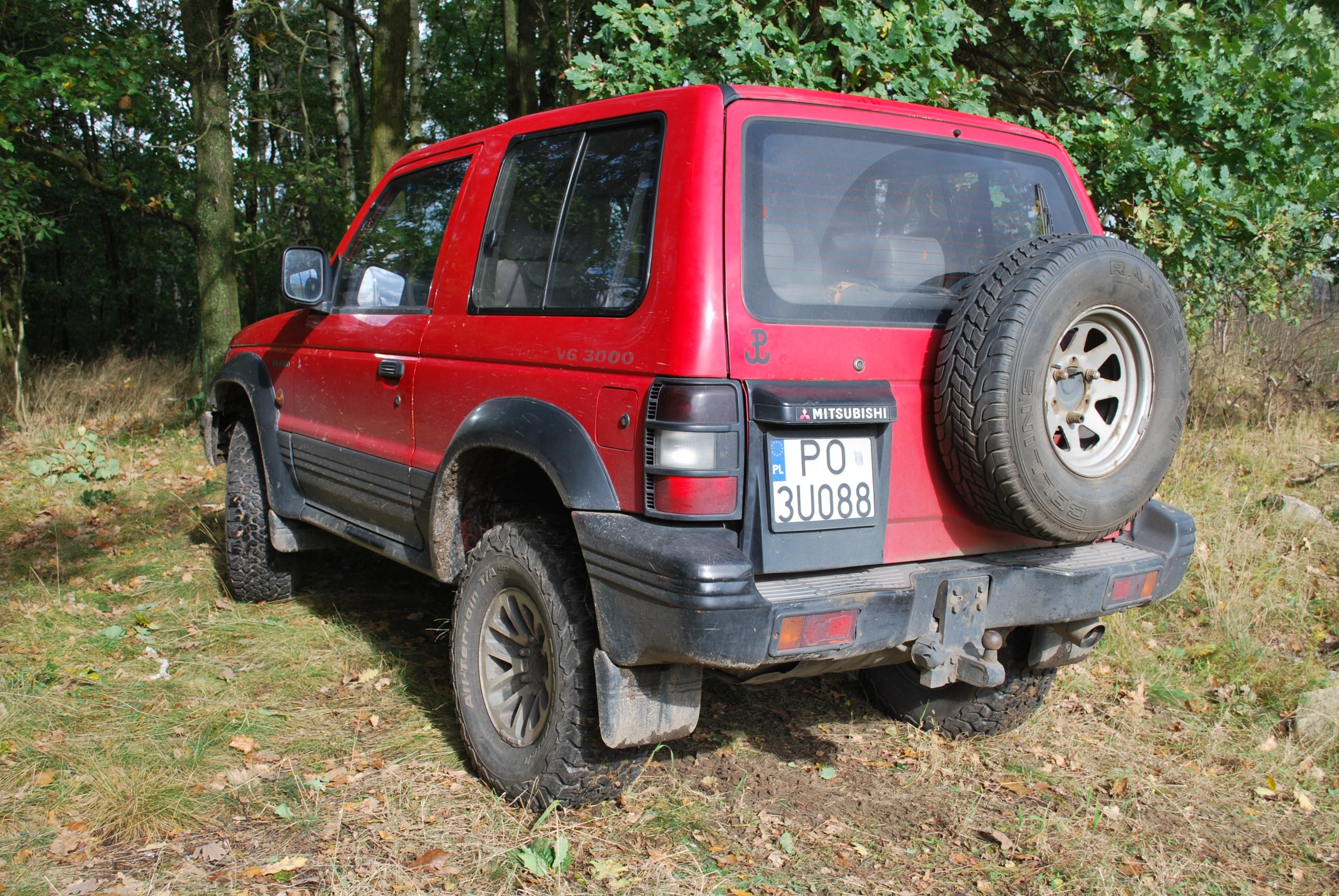 Pajero ii багажник