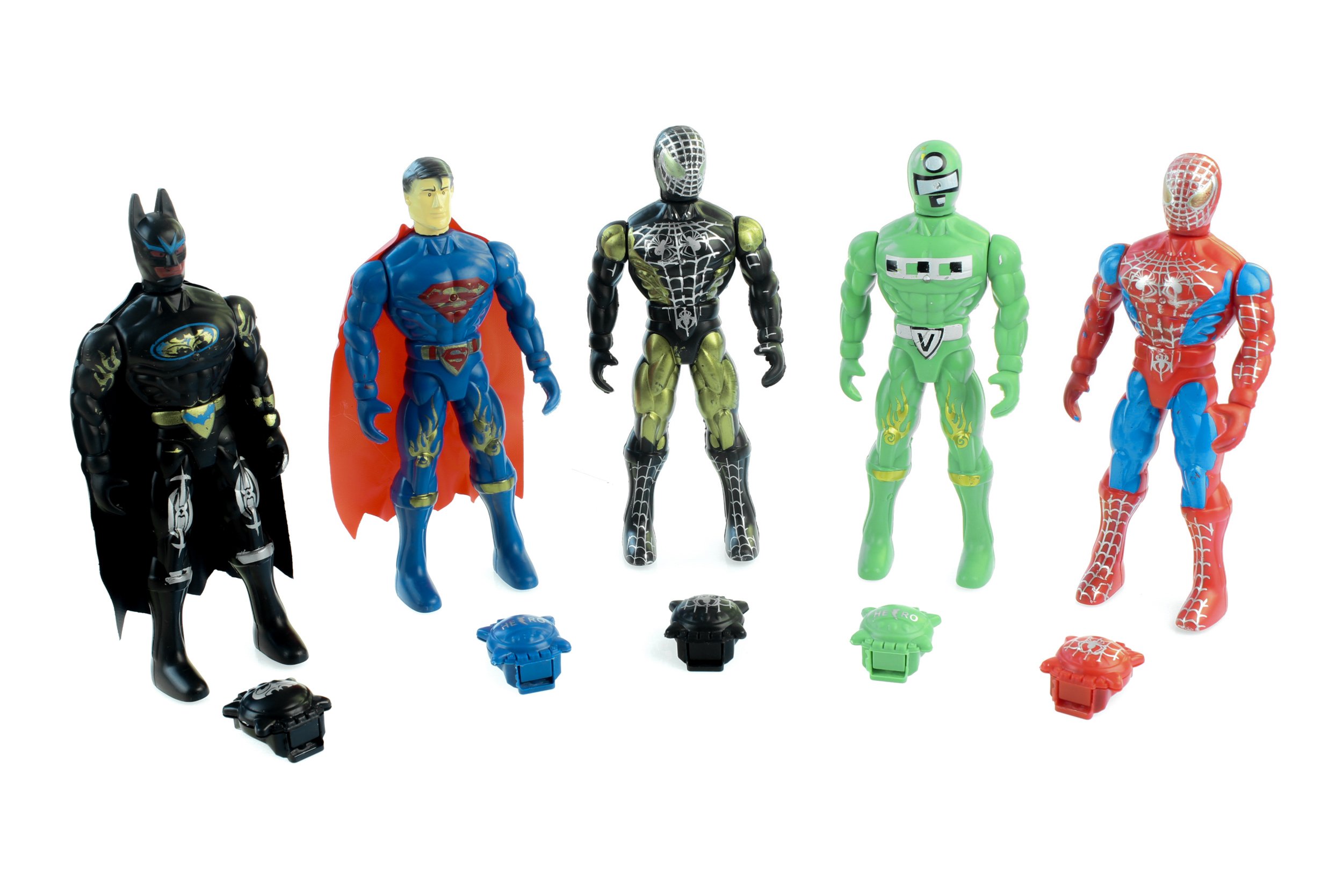 Zabawka 5 Figurek Superbohaterów Superman Batman 7158140741 Zabawka 5 Figurek Superbohaterów Superman Batman 7158140741