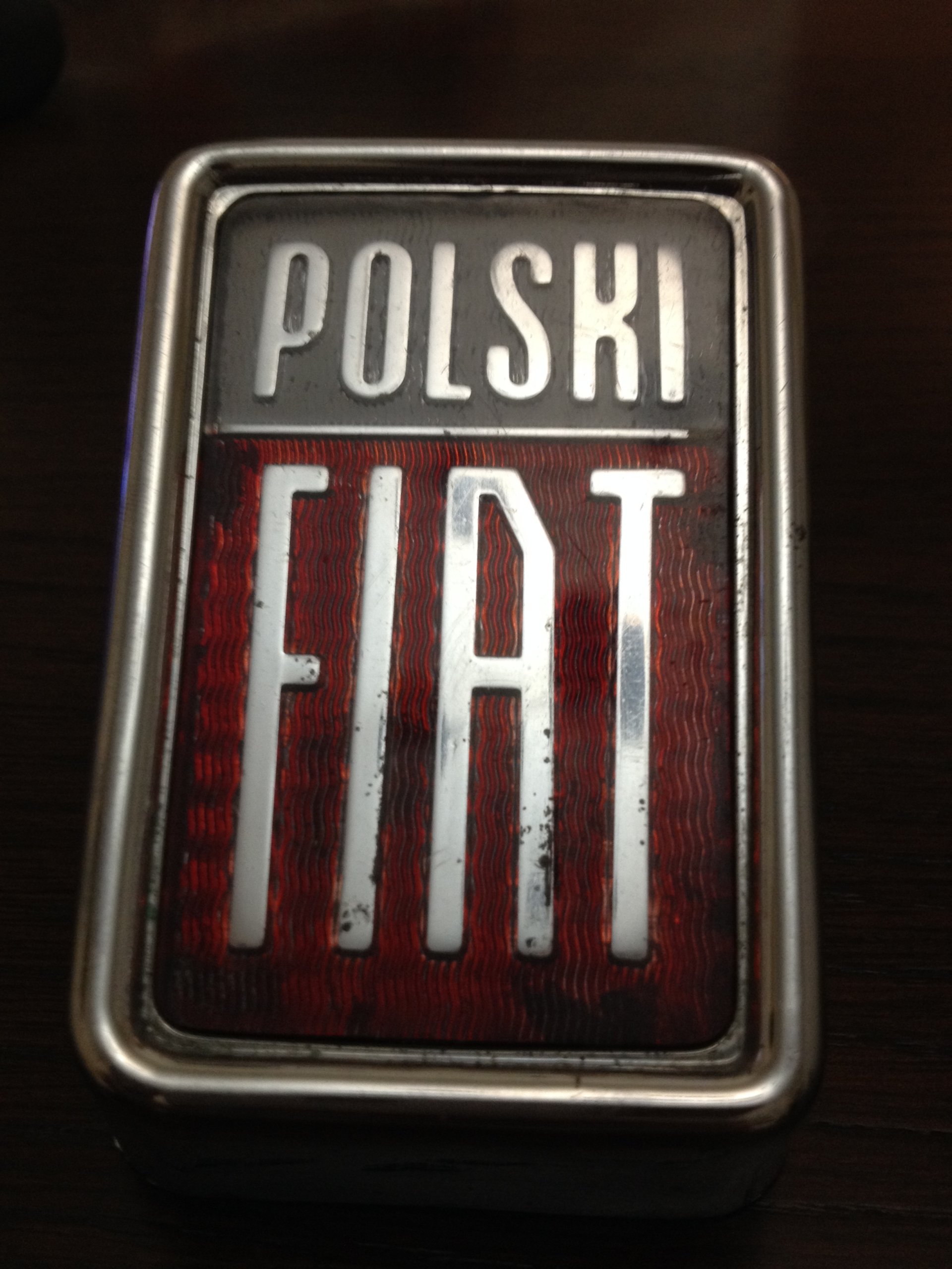Emblemat Polski Fiat 126p 1 seria ideał bambino