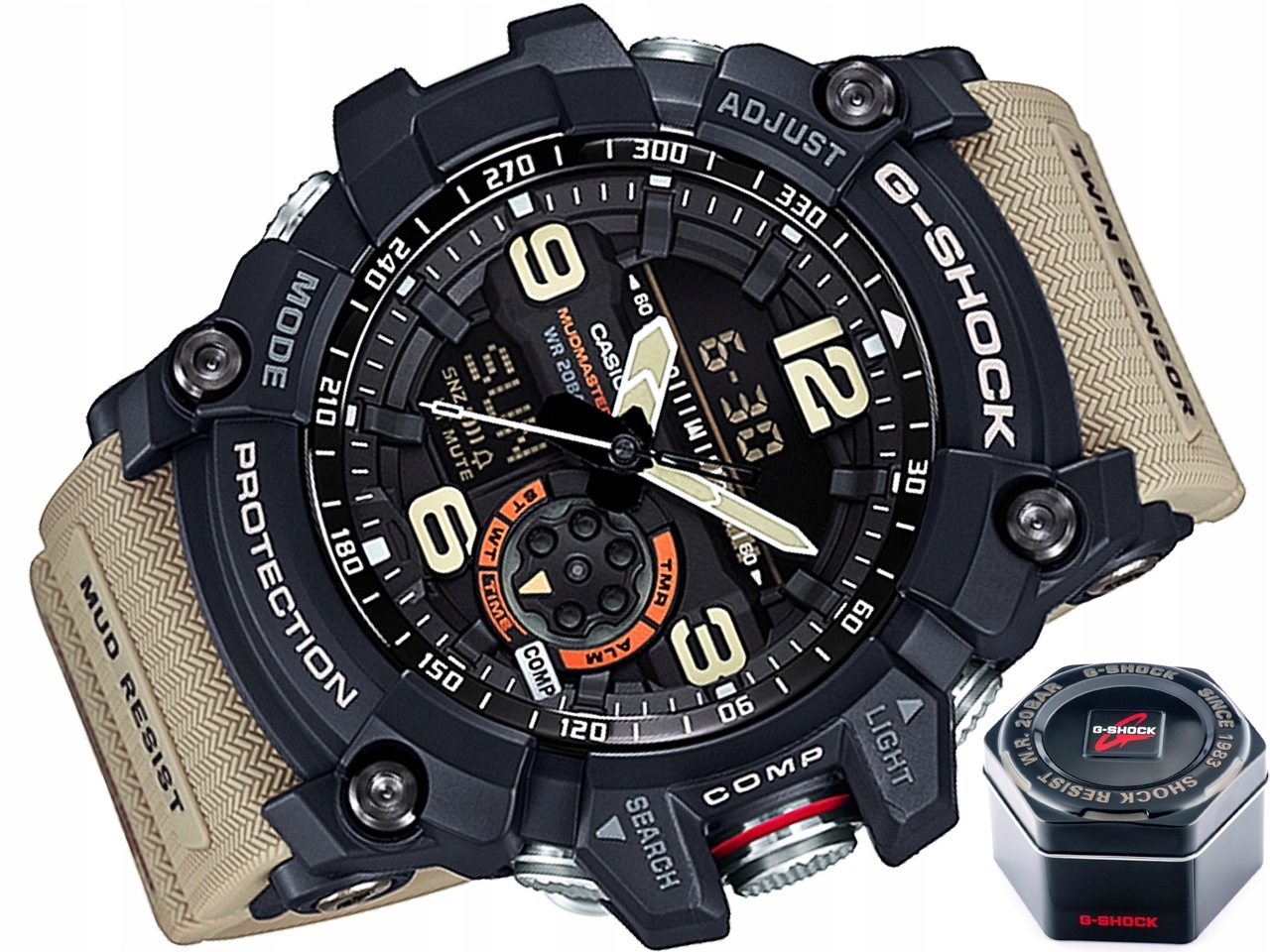 MĘSKI ZEGAREK CASIO GSHOCK GG10001A5 MUDMASTER 7533593795