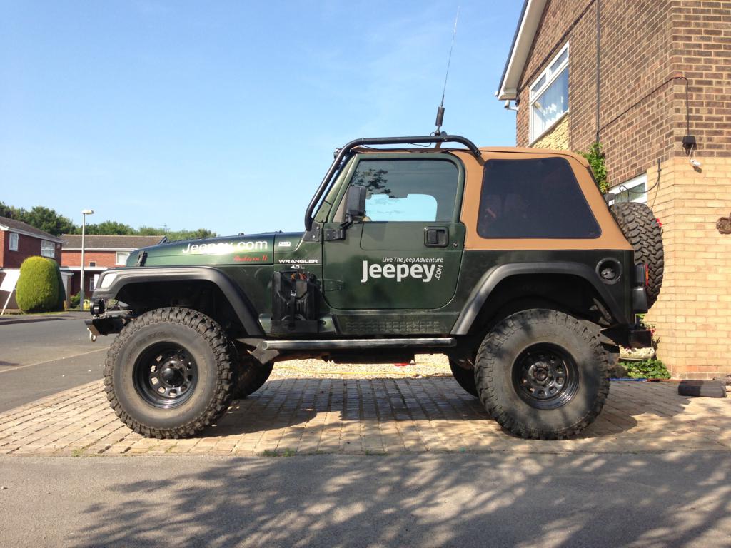 Багажник на Jeep Wrangler YJ