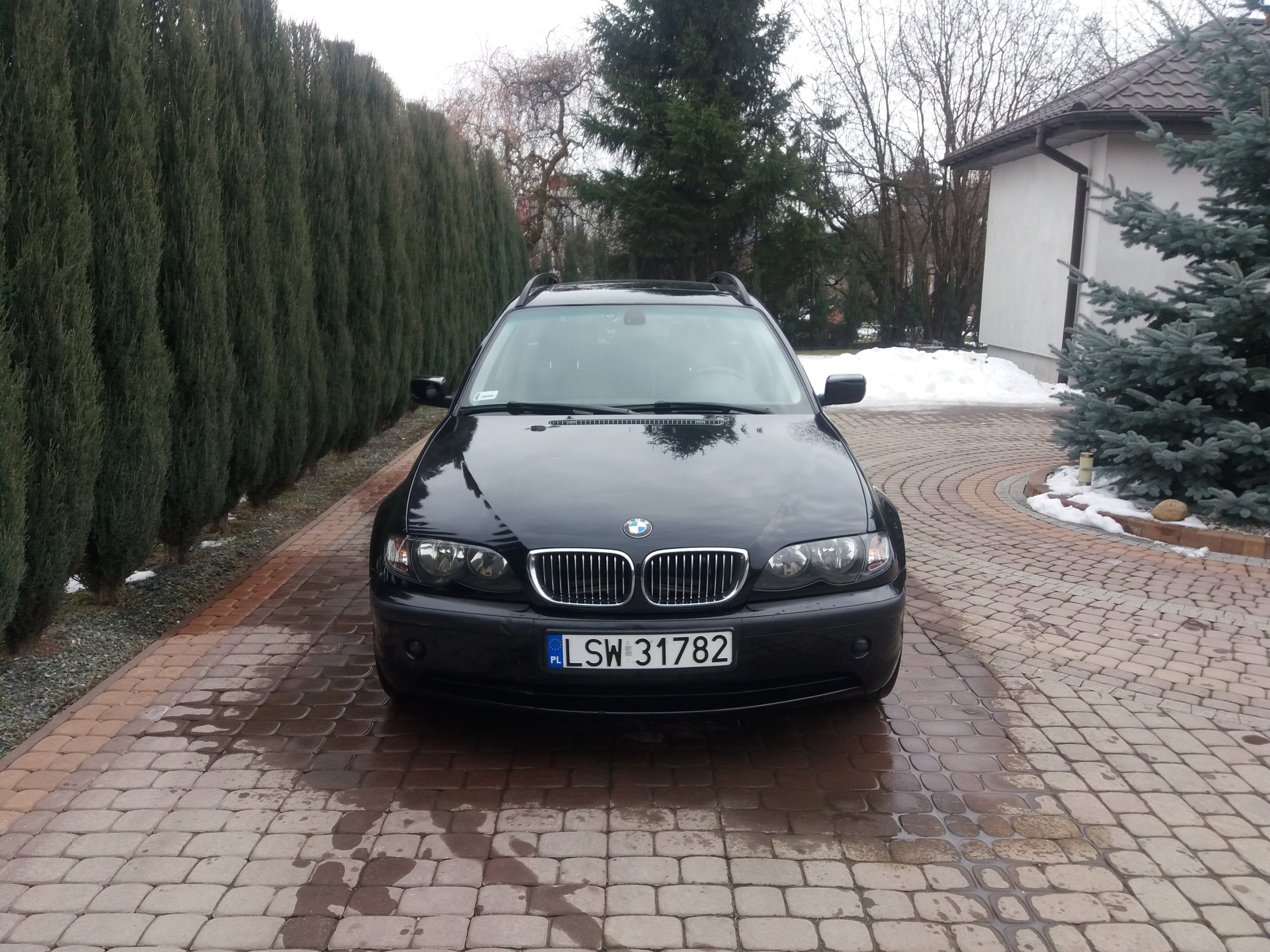 Piękne czarne BMW e46 Lift Kombi 320d 150KM 7313818321