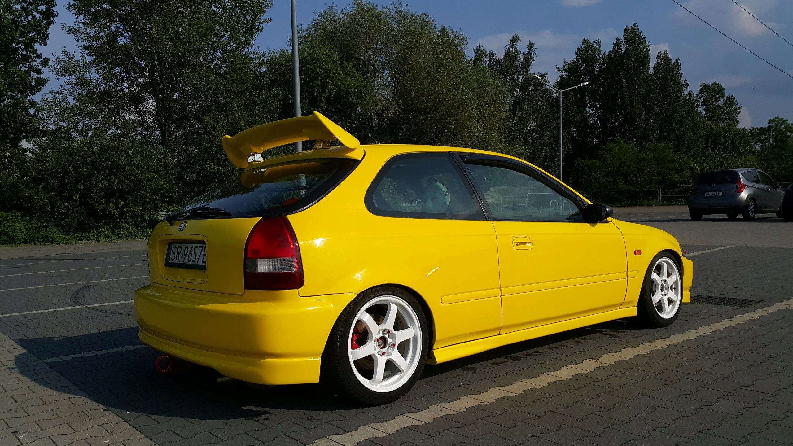 Honda Civic ej9 B16a2 Yellow (Ek4 Ek9 ej6 type r ...