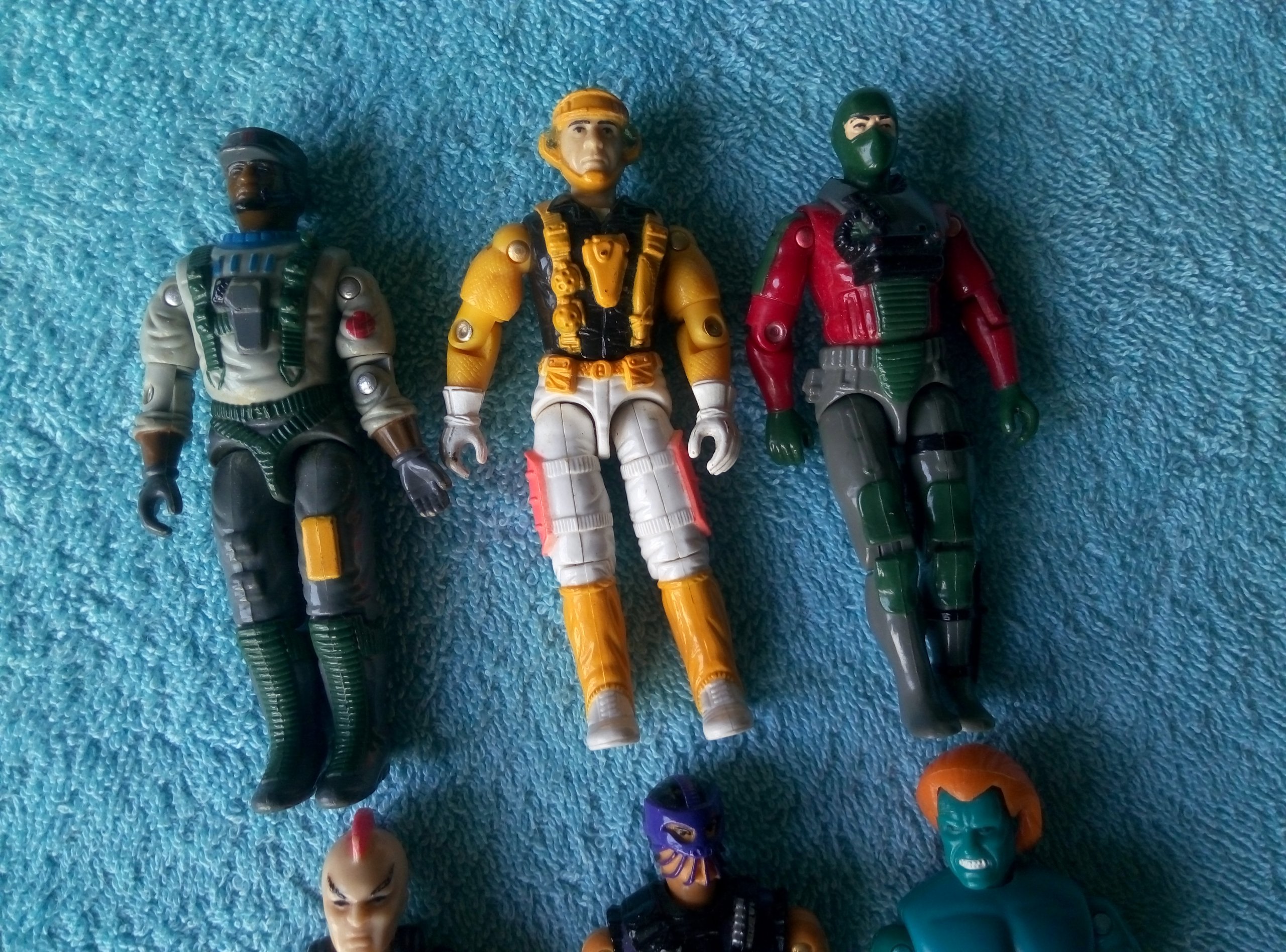 Gi Joe 6 Figurek Mega Okazja 1991 Stare Zabawki